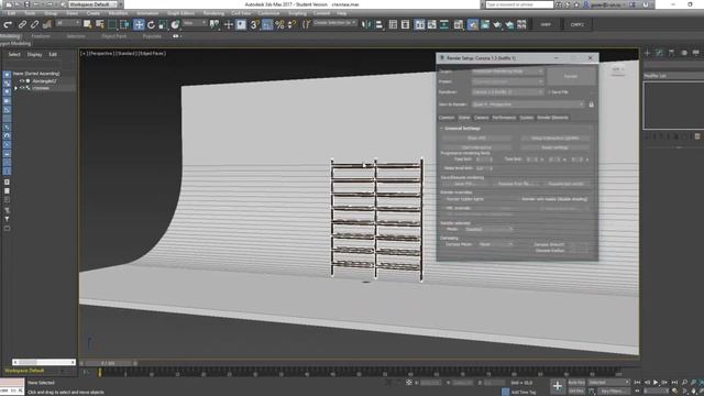Ускоренное моделирование стеллажа в 3D Max - Speed Model смотреть онлайн
