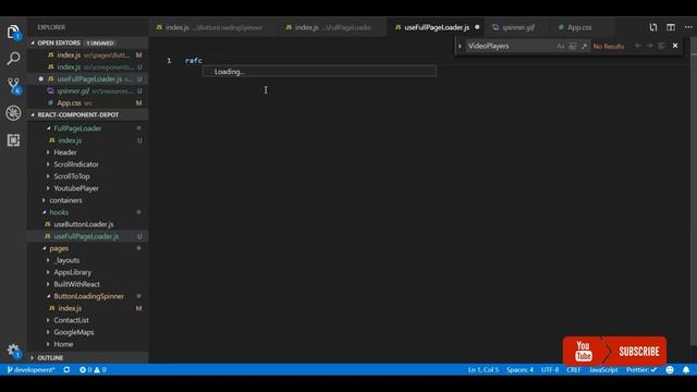 Practical React Hooks #1: Full page loading spinner for API calls using hooks смотреть онлайн