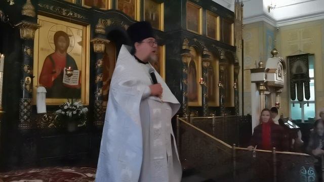 Проповедь иерея Константина Корепанова на Божественной литургии в праздник Преображения Господня смотреть онлайн