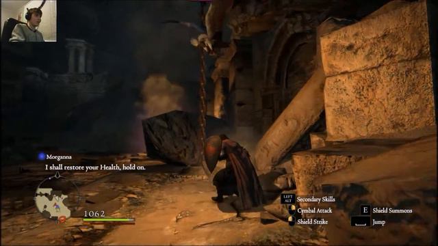 первый босс и его вынос\ Dragons Dogma Dark Arisen обзор +gameplay \ сочное начало смотреть онлайн