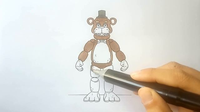 How to Coloring Golden Freddiy || Coloring Pages #fnaf #fnab #freddy #bonnie смотреть онлайн