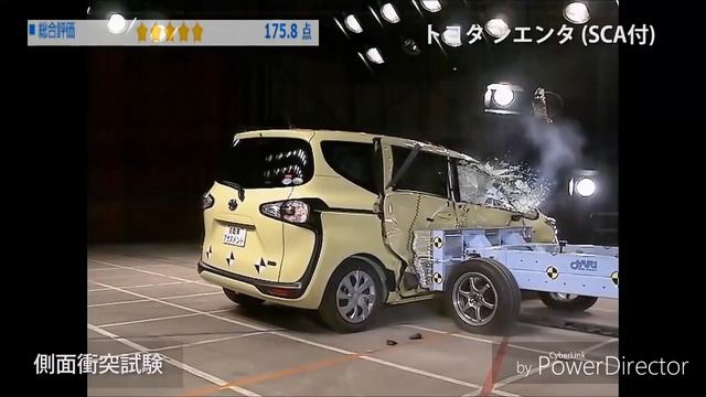 Crash test Toyota Sienta 2016 - Jncap смотреть онлайн
