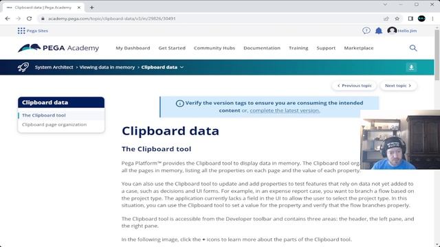 "Data storage in memory" & "Clipboard data" Topics - Pega - Part 114 смотреть онлайн