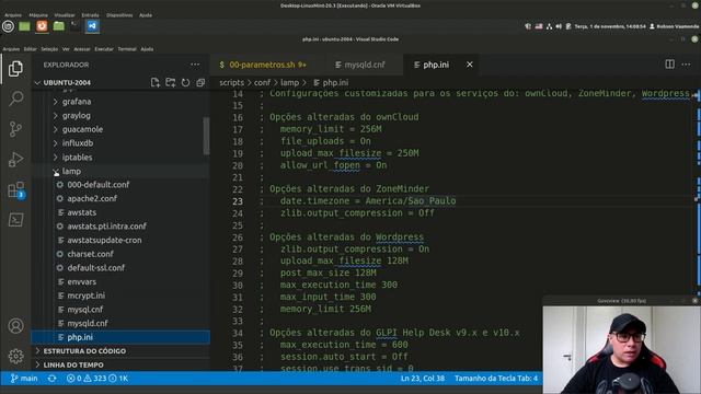 ? 19-zoneminder.sh Customizando o Script e Arquivos de Configuração do ZoneMinder CFTV - PARTE-01 смотреть онлайн