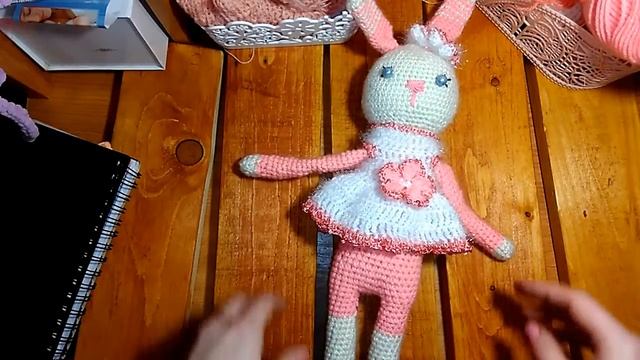 Как я вдохновилась и связала зайца. смотреть онлайн