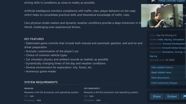 City Car Driving 2.0 is coming in 2024. Blind reaction and first impression and thoughts! смотреть онлайн