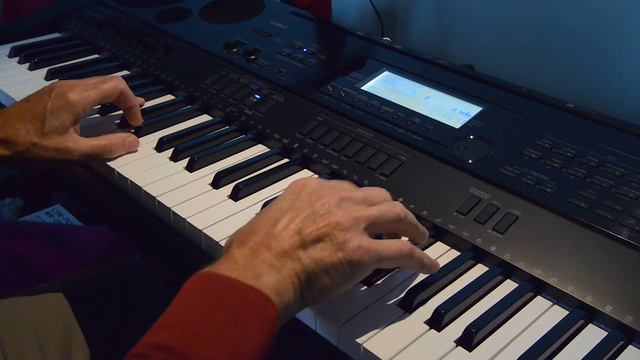 I Can't Get Started - Casio WK 7500 arranger смотреть онлайн