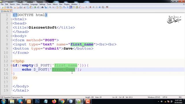 GET and POST in PHP смотреть онлайн