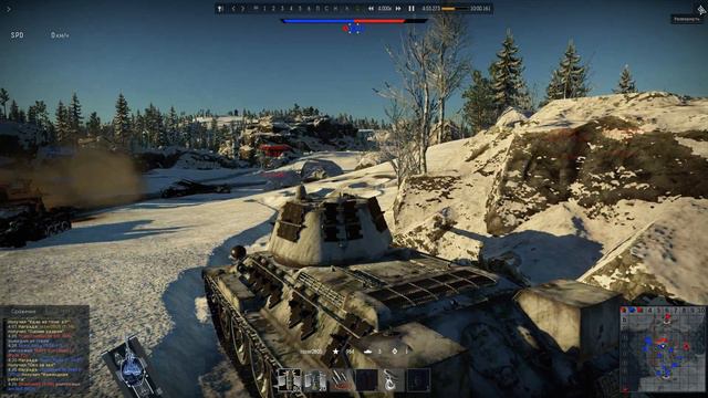 War Thunder T-34-42 смотреть онлайн
