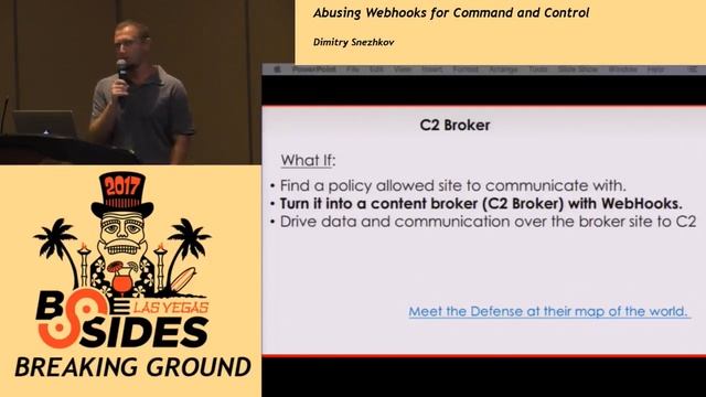 BG - Abusing Webhooks for Command and Control - Dimitry Snezhkov смотреть онлайн