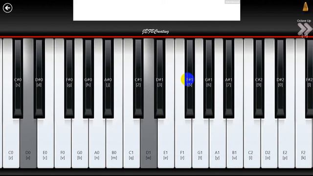 Pirates of the caribbean theme Hes A Pirate on windows 8 piano смотреть онлайн