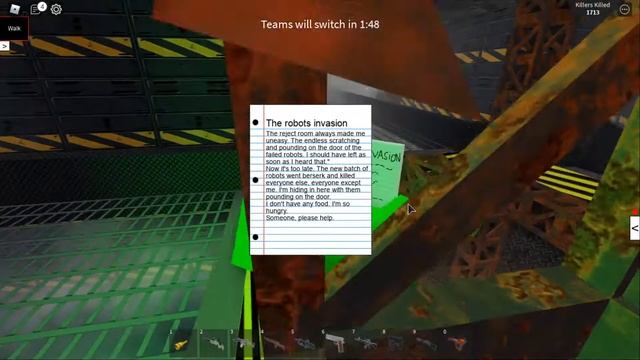 ИГРАЮ ЗА МОНСТРОВ В ЗОНЕ 51 (KILLER MODE) AREA 51. Roblox смотреть онлайн