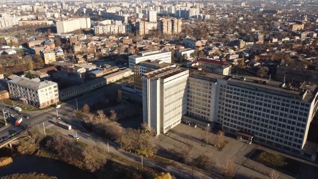 г.Харьков, Мороховецкая набережная. Режим стабилизатора FPV на дроне DJI Mini 2. смотреть онлайн