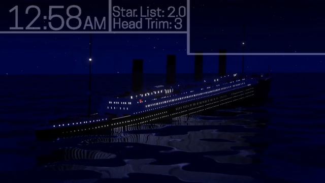 The Sinking of the Titanic | 1 second = 1 minute animation remastered смотреть онлайн