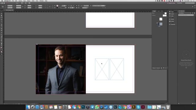 Верстка фотокниги korobook.ru в Indesin смотреть онлайн