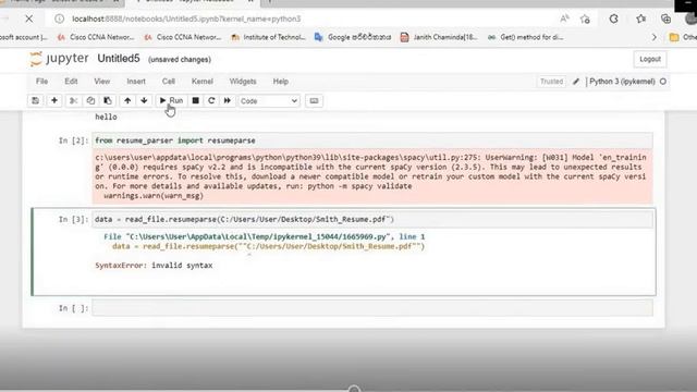 resume data extraction using python resume+parser library смотреть онлайн