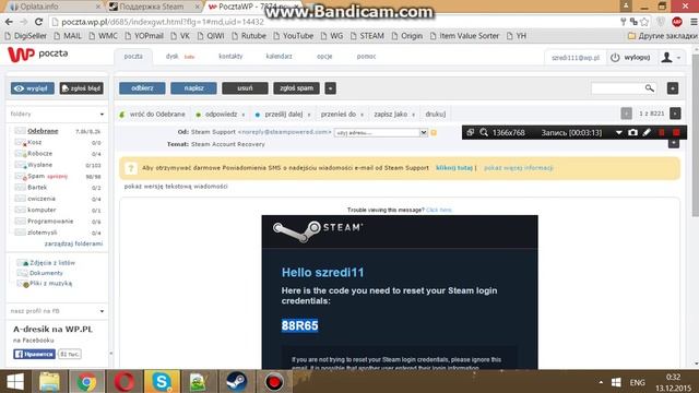 Как восстановить Steam аккаунт с иностранной почты. смотреть онлайн