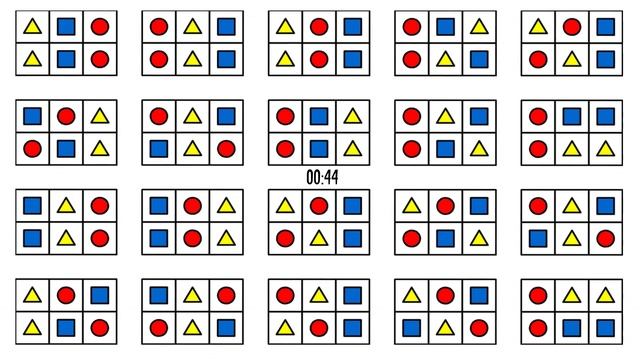 Тренируем усидчивость, внимательность и память. Головоломка с карточками смотреть онлайн
