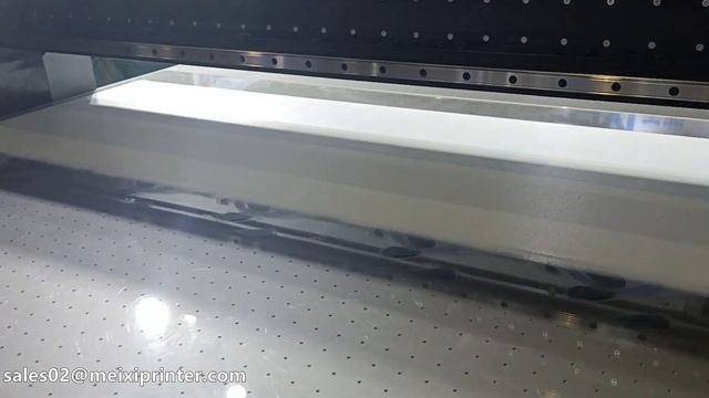 MEIXI MX-2513 Pro UV Flatbed Printer with Ricoh G6 on 2022 Guangzhou DPES Expo смотреть онлайн