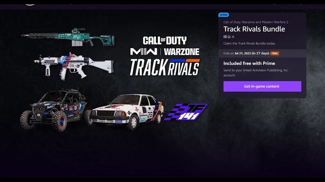 FREE ‘Track Rivals’ Bundle for MW2 & Warzone 2 with Prime Gaming Loot! (2 FREE Blueprints & Skins) смотреть онлайн