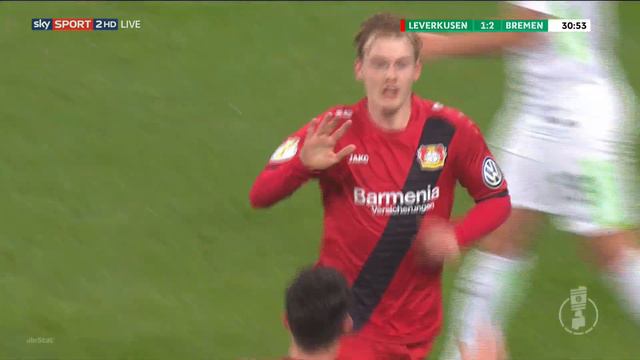 2018 02 06 Байер 04 Вердер Бремен видео голов смотреть онлайн