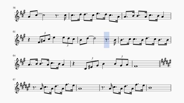 Вернисаж. Р.Паулс - И.Резник. Ноты для альт саксофона смотреть онлайн