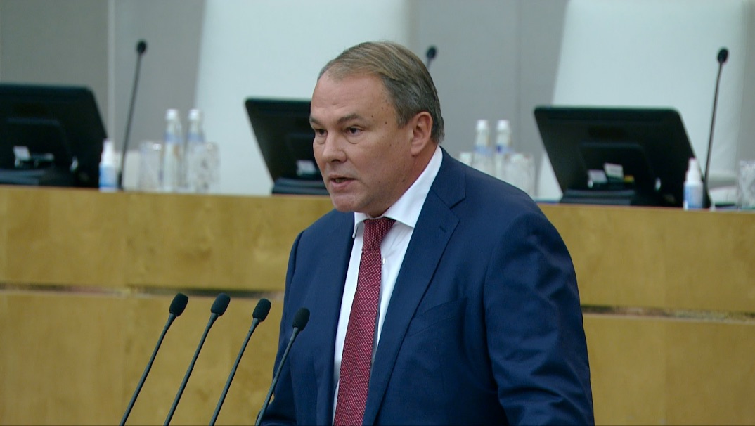 Выступление Петра Толстого на пленарном заседании ГД РФ