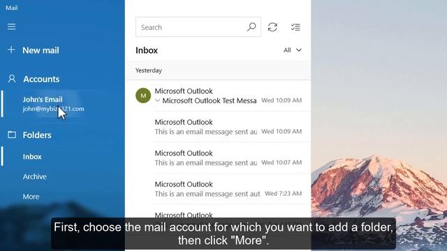 How To Create Folders in Windows 10 Mail смотреть онлайн