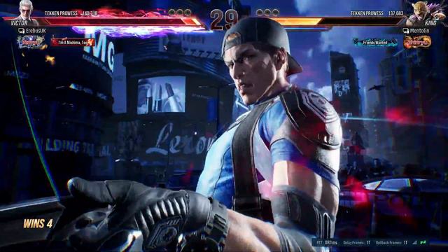 victor hits purple ranks tekken 8 смотреть онлайн