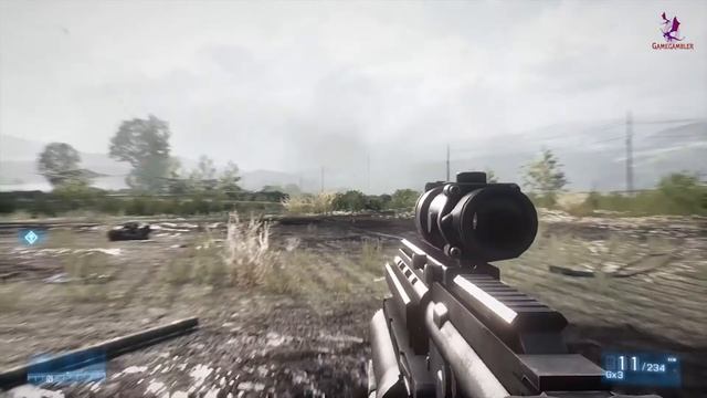 Battlefield 3 Walkthrough Gameplay Part 10 | Rock And A Hard Place | (BF3 Gameplay) смотреть онлайн