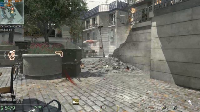Мой первый рекорд l CoD MW3 Выживание 1 l Карта Resistance