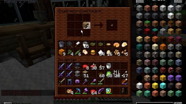 Minecraft - Городишко #82 Делаю разные элементы интерьера, генератор бесконечной еды и разную еду смотреть онлайн