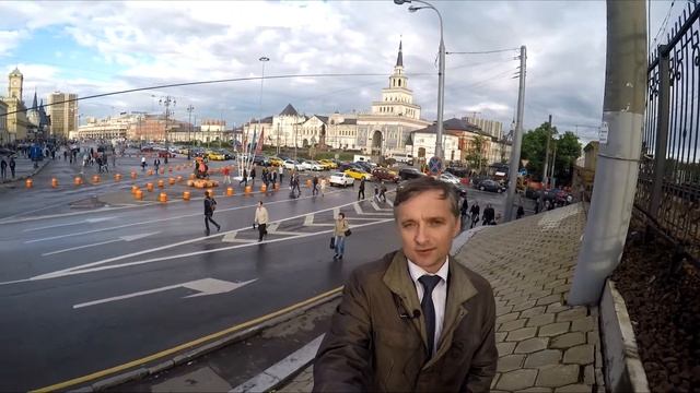 Москва. Организация дорожного движения. Часть 3. Комсомольская площадь смотреть онлайн