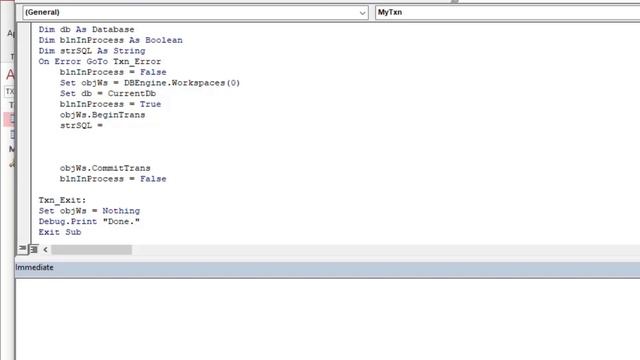 How to use Transactions in MS Access - BeginTrans, Commit, Rollback смотреть онлайн