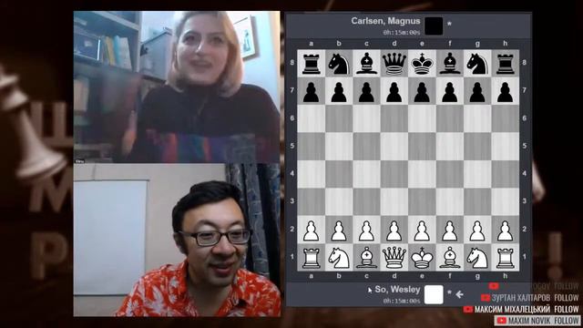 Магнус Карлсен - Уэсли Co | комментируют МГ Элина Даниелян и МГ Муртас Кажгалеев| Шахматы Стрим смотреть онлайн