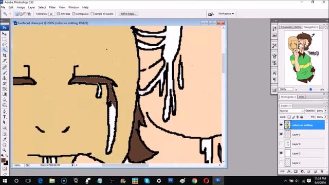 UNDERTALE Chara "Two faced" || VOID AND LUNCRAZED COLAB! смотреть онлайн