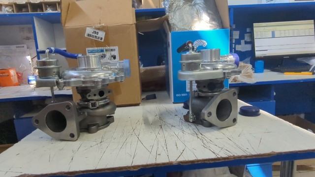 Toyota Hilux 2KD. Турбины KRAUF MTT6491GR и MTT6491SL. Проблемы при установке. смотреть онлайн
