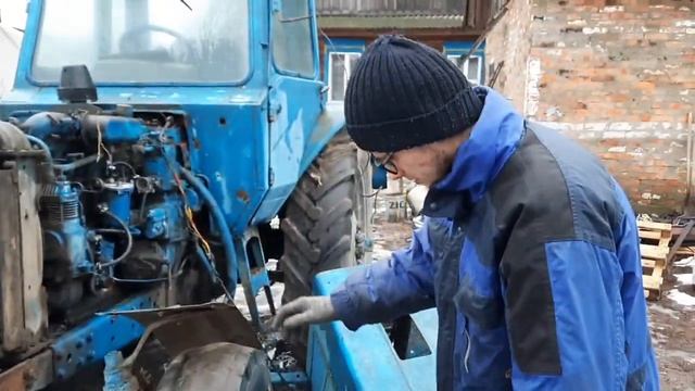 Ремонт Рулевой Колонки Трактора Мтз 80. Замена Масленого Насоса. Подгатовка Пахоте. смотреть онлайн
