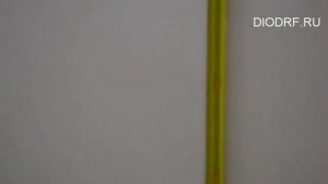 Сравнение освещенности светодиодной лампы и лампы накаливания