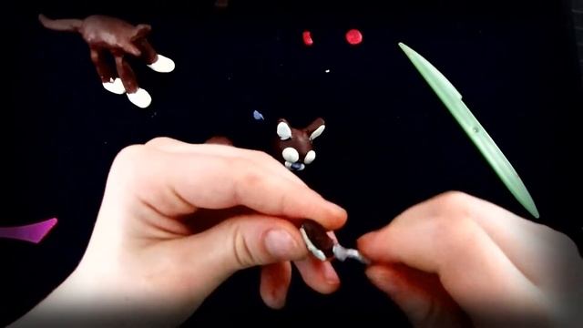 ЛЕПИМ ДВУХГОЛОВОГО КОТА ИЗ ПЛАСТЕЛИНА?! | Лепка Котяроss. смотреть онлайн