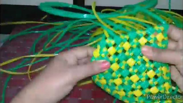 2 roll Dot design cross cut basket clear tutorial, for beginners ,( Part 1) смотреть онлайн
