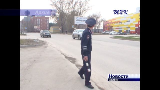 Сотрудники ГИБДД Бердска отмечают профессиональный праздник смотреть онлайн