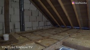 ПРОМЕРЗАЕТ ЧЕРДАК ПЕРЕКРЕСТНОЕ УТЕПЛЕНИЕ КРЫШИ