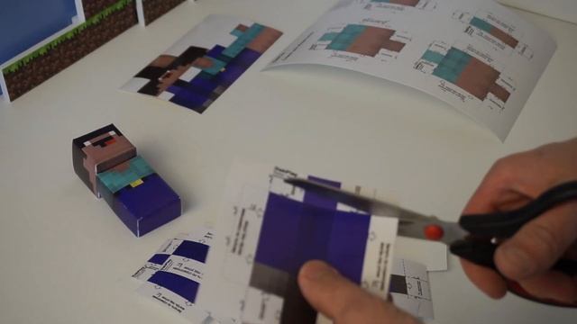 DakPlay Майнкрафт игрушка из бумаги minecraft смотреть онлайн