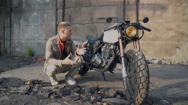Кастом за 40 тысяч рублей. Обзор Stels Flame 200 Cafe Racer смотреть онлайн