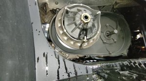 Квадроцикл РМ-800, дефектовка вариатора