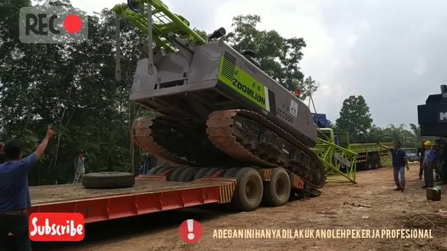 Crane ZOOMLION ZCC550 Naik Lobboy Lagi