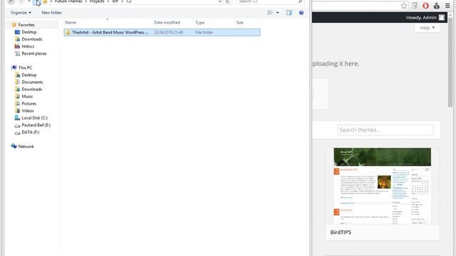 TheArtist WordPress theme upgrade from 1.1 to 1.2 version - PART 1 смотреть онлайн