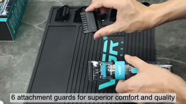 Best Clipper Sold For Under$100 VGR V-695 Cordless Hair Clipper Transparent LED Display Electric