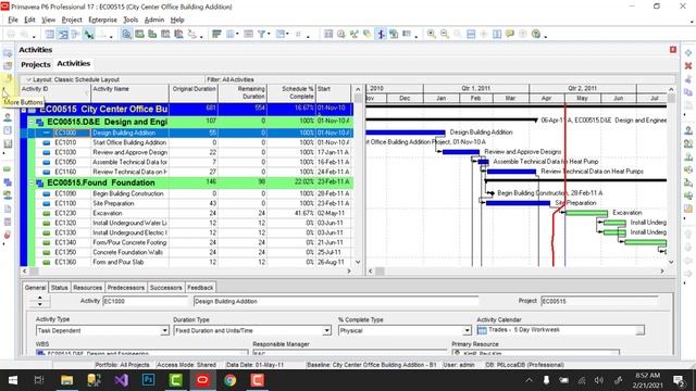 Workshop # 1 - Getting Started with Primavera P6 смотреть онлайн